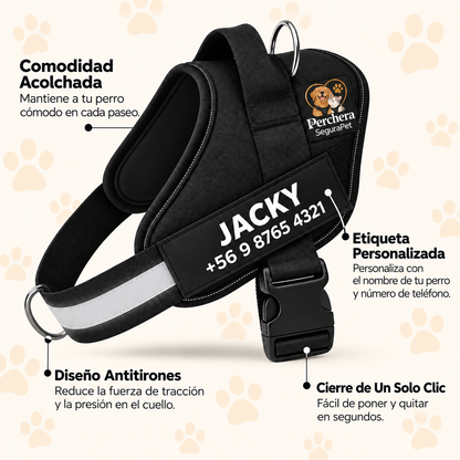 Perchera segurapet 🐶 Paseos con más control y menos tirones