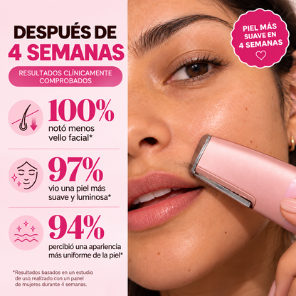 Depiladora SkiNova™/ SEGURO + SUAVE Descubre una piel suave y libre de vello